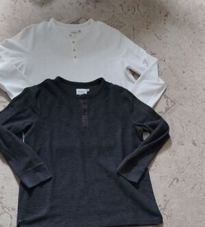 Goodfellow & Co Mens Waffle Long Sleeve Henley Shirts Sz XXL NWOT